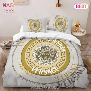 Versace New Logo Limited Edition Luxury Brand High-End Bedding Set LV Home Decor