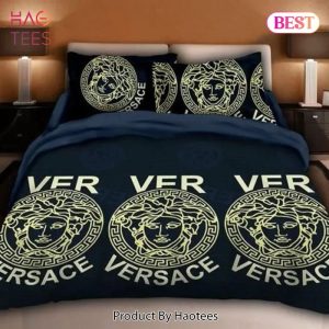 Versace Printed Bedding Sets Quilt Sets Duvet Cover Luxury Brand Bedding Decor