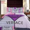 Versace Violet Mix Color Bedding Sets Limited Edition