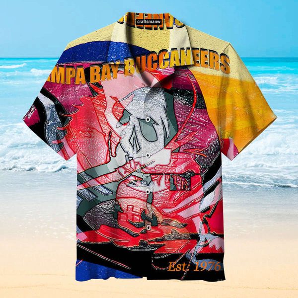 1976 Colorful Tampa Bay Buccaneers Unisex Hawaiian Shirt