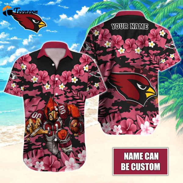 Arizona Cardinals NFL-Hawaiian shirt Custom