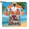 Arizona Cardinals Snoopy Autumn Hawaiian Shirts Tropical Aloha