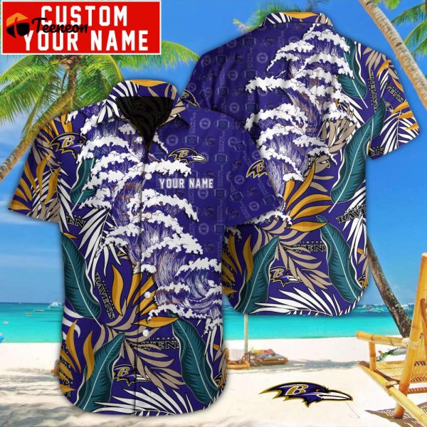 Baltimore Ravens NFL-Hawaiian Shirt