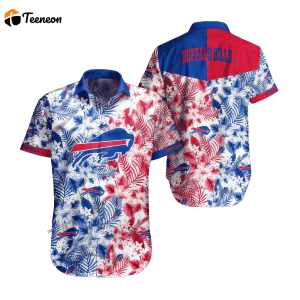 Beach Buffalo Bills Hawaiian Shirt Tropical Flower Pattern All Over Print Summer