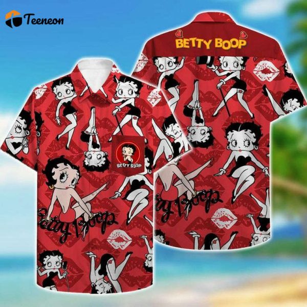 Betty Boop Hawaii Shirt