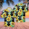 Bobsgardens Belted Galloway Sunflowers Floral Farm 3D Hawaiian Shirt