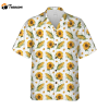 Bobsgardens Corn And Sunflower All Over Printed 3D Hawaiian Shirt