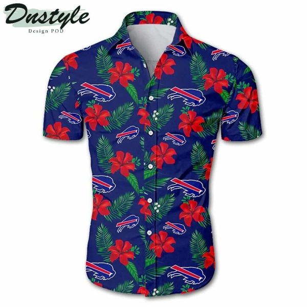 Buffalo Bills Floral Hawaiian Shirt