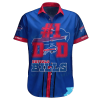 Buffalo Bills Hawaiian Shirt Backside Name and Number Custom Style Gift For Fans