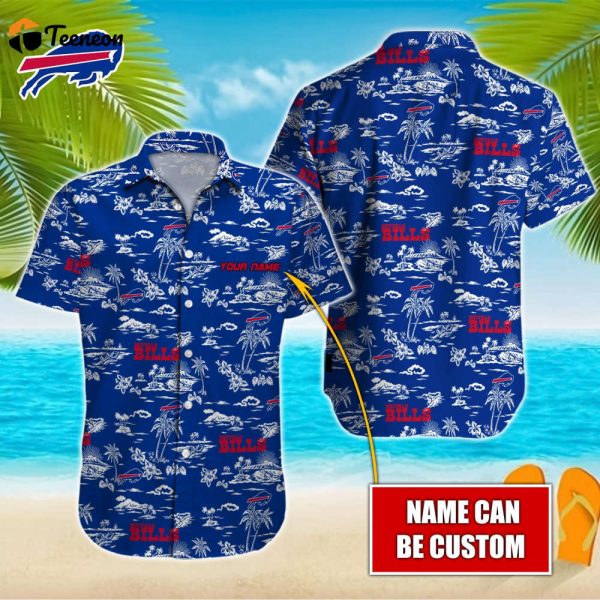 Buffalo Bills NFL-Hawaiian Shirt Custom