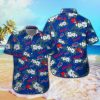 Buffalo Bills Short Sleeve Button Up Tropical Aloha Hawaiian Shirt Set for Men Women Gift for Fans