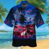 Buffalo Bills Short Sleeve Button Up Tropical Aloha Hawaiian Shirts Shirt Hawaiian Shirt Set for Men Women Kids