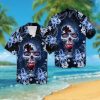 Buffalo Billsskull Short Sleeve Button Up Tropical Aloha Hawaiian Shirt Set for Men Women Gift for Fans