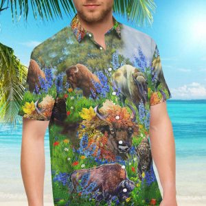 Buffalo Love Animals – Hawaiian Shirt