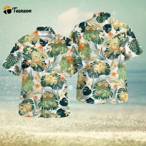 Bulbasaur Hawaiian Pattern Hawaii Shirt