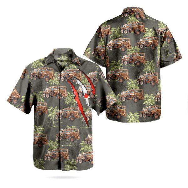 Canadian Army Buffalo Hawaiian Shirt For Men Women