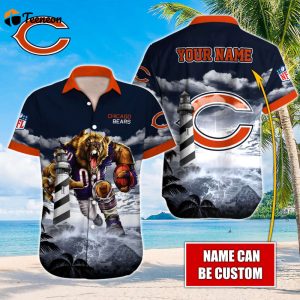 Chicago Bears NFL-Hawaiian Shirt Custom