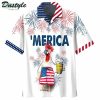 Chicken America Inpennce Day Hawaiian Shirt Gift For Men And Women