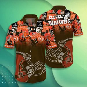 Cleveland Browns Hawaiian Shirt Style Summer 02