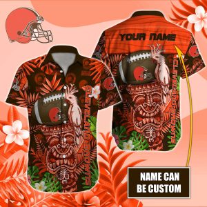 Cleveland Browns NFL-Hawaiian Shirt Custom