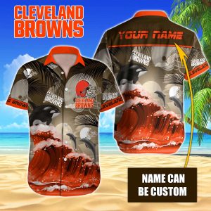 Cleveland Browns NFL-Hawaiian Shirt Custom