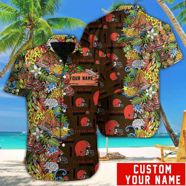 Cleveland Browns NFL-Hawaiian Shirt Custom