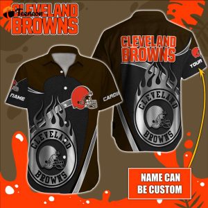 Cleveland Browns NFL-Hawaiian Shirt Custom