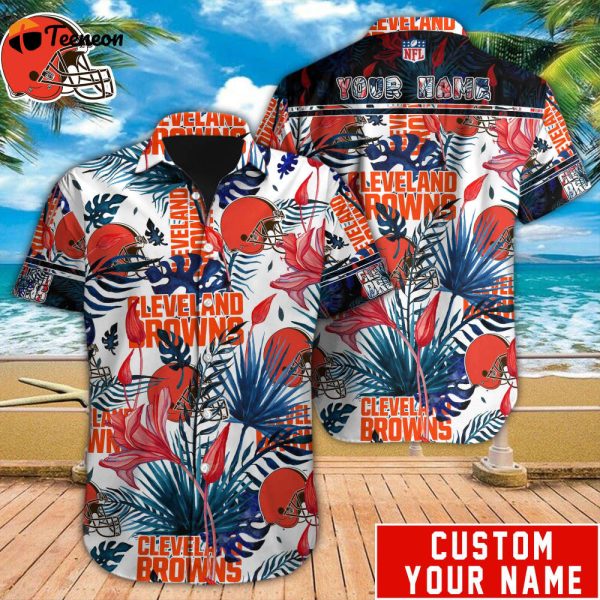 Cleveland Browns NFL-Hawaiian Shirt Custom