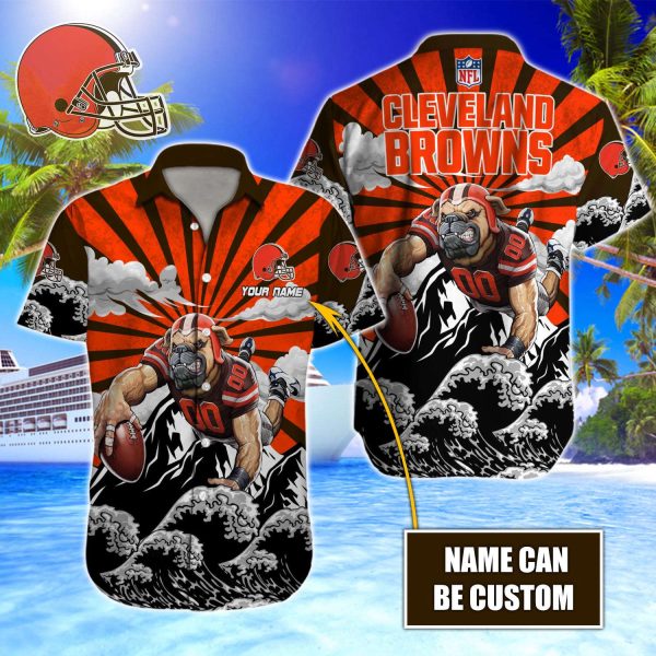 Cleveland Browns NFL-Hawaiian Shirt Custom