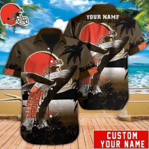 Cleveland Browns NFL-Hawaiian Shirt Custom