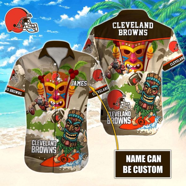 Cleveland Browns NFL-Hawaiian shirt Custom