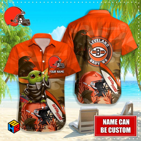 Cleveland Browns Nfl Custom Hawaiian Shirt