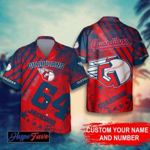 Cleveland Guardians Mlb Personalized Hawaiian Shirt