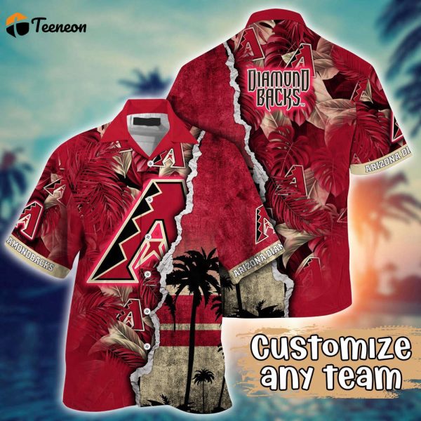 Customized MLB Arizona Diamondbacks Hawaiian Shirt Champion Chic Couture For Fans