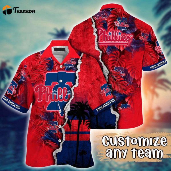 Customized MLB Philadelphia Phillies Hawaiian Shirt Champion Chic Couture For Fans