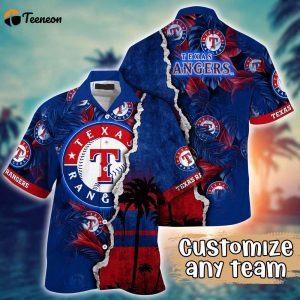 Customized MLB Texas Rangers Hawaiian Shirt Champion Chic Couture For Fans