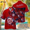 Customized MLB Washington Nationals Hawaiian Shirt Radiant Rhythms For Fans