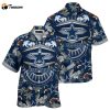 Dallas Cowboys Coconut And Parrot Pattern Hawaiian Shirt