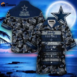 Dallas Cowboys Family Football Hawaiian Shirt