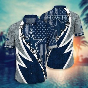 Dallas Cowboys Flag Hawaiian Shirt: Show Your American Pride