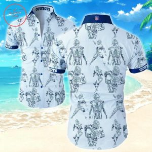 Dallas Cowboys Prescott Hawaiian Shirts