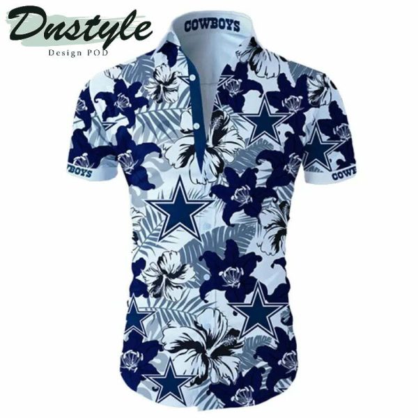 Dallas Cowboys Tropical Hawaiian Shirt