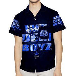 Dallas Cowboys We Dem Boyz 3D All Over Print Summer Beach Hawaiian Shirt With Pocket