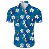 Dallas Mavericks Floral Small Flowe Hawaiian Shirt Gift For Men And Women