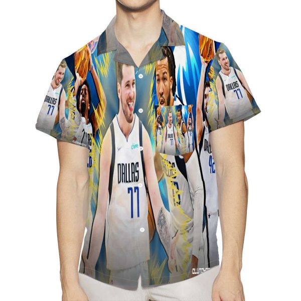 Dallas Mavericks Players p7 3D All Over Print Summer Beach Hawaiian Shirt With Pocket