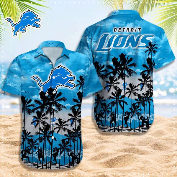 Detroit Lions NFL-Hawaii Shirt T-48408