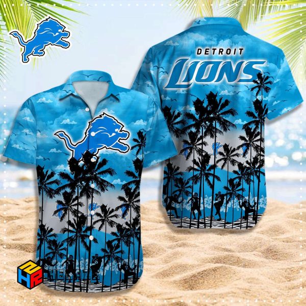 Detroit Lions Nfl Hawaiian Shirt