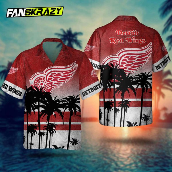 Detroit Red Wings NHL Hawaii Shirt Style Hot Trending Summer