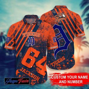 Detroit Tigers Mlb Personalized Hawaiian Shirt