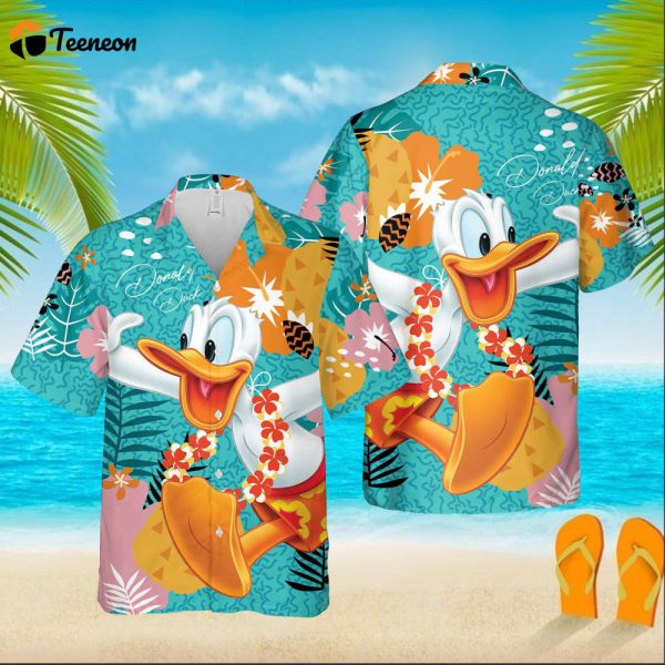 Donald Duck  Hawaii Shirt